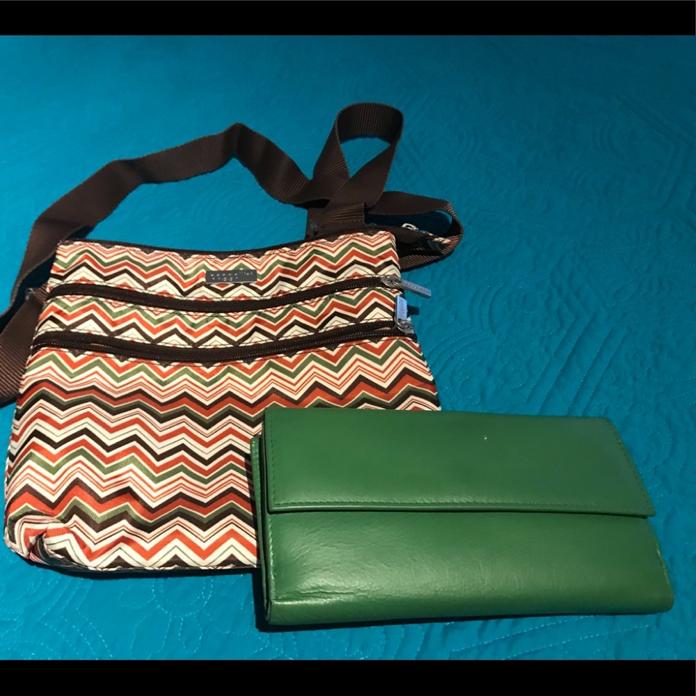 Crossbody bag and wallet